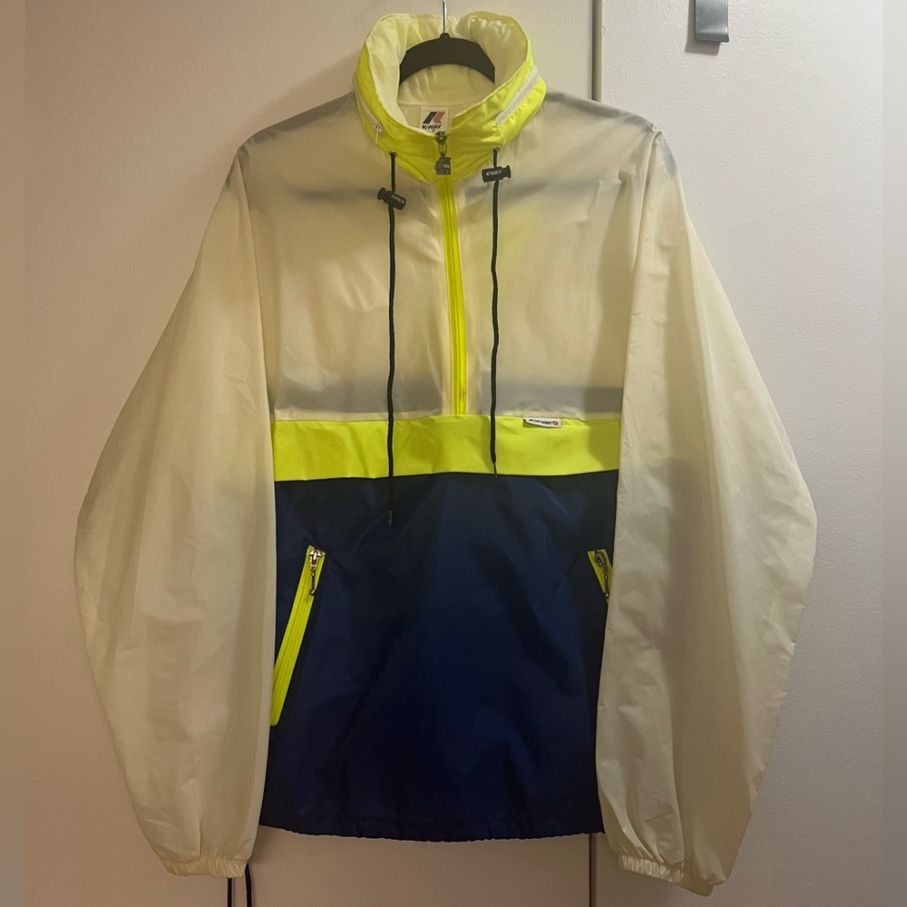 K- Way Vintage Unisex Jacket Made in Canada Size 7